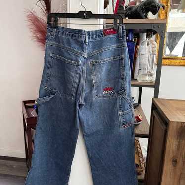 90s jnco jeans red - Gem