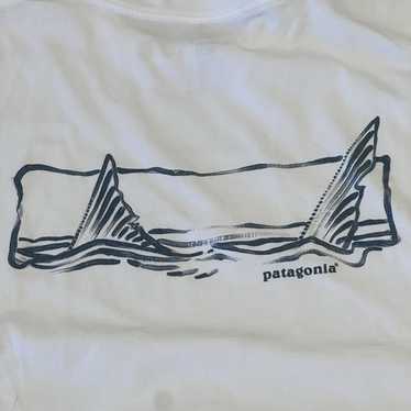 Heronpatagonia Beneficial T’s Print vintage 90's BENEFICIAL T's x PATAGONIA tee shirt L ORGANIC