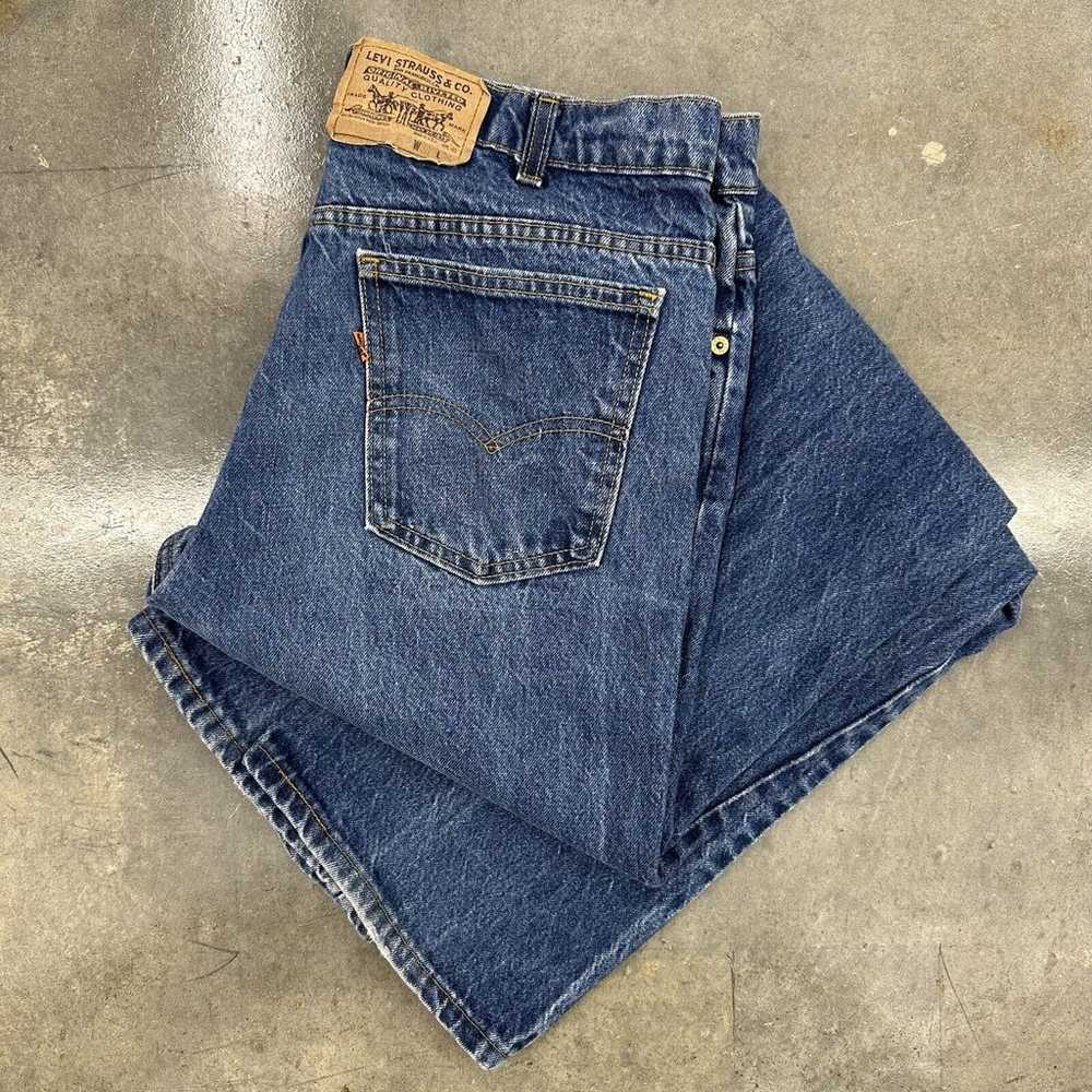 Vintage Levi’s Orange Tab Jeans 33 X 33 80s Men’s - image 1