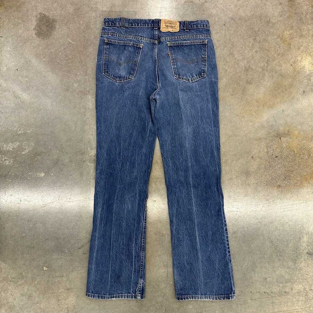 Vintage Levi’s Orange Tab Jeans 33 X 33 80s Men’s - image 2