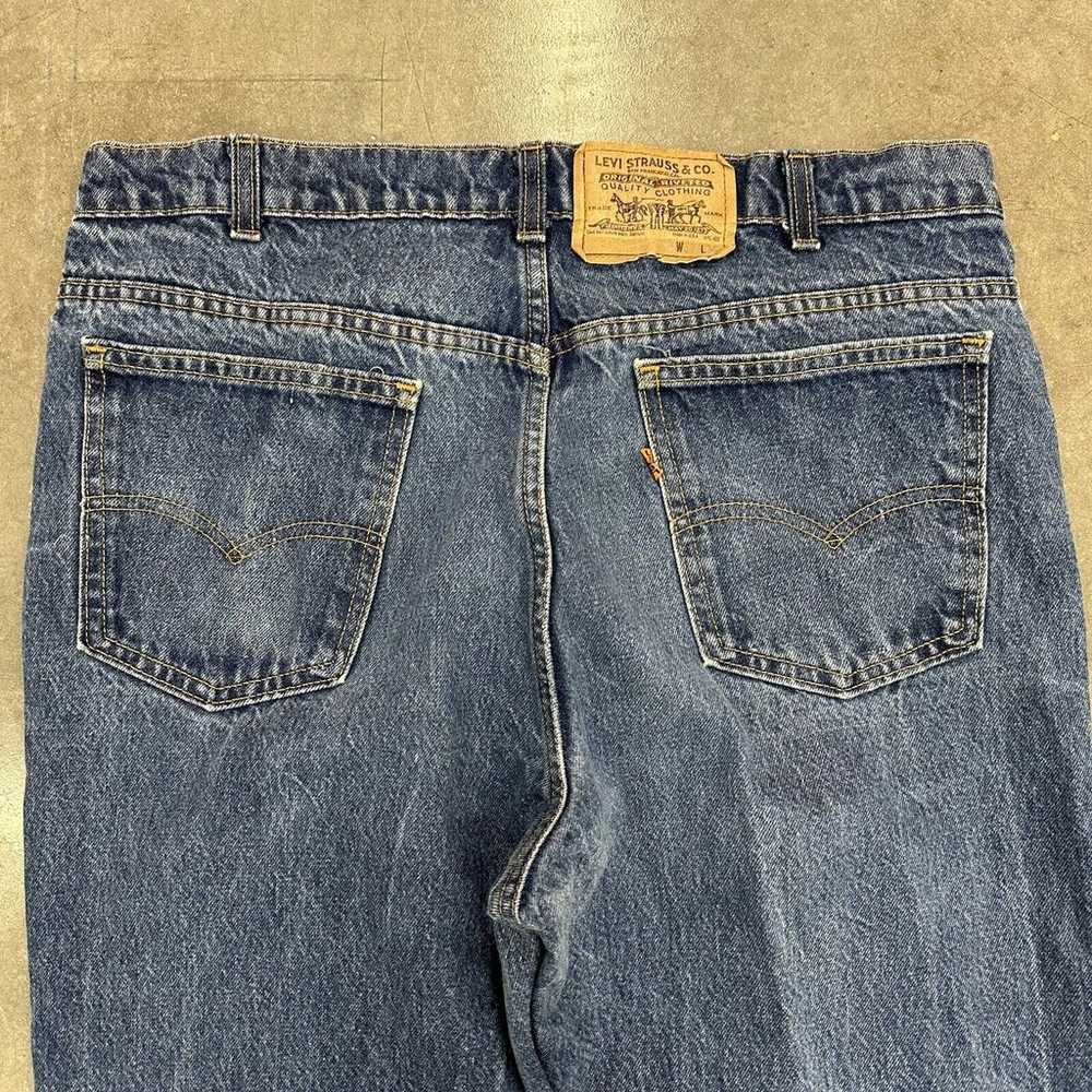 Vintage Levi’s Orange Tab Jeans 33 X 33 80s Men’s - image 4