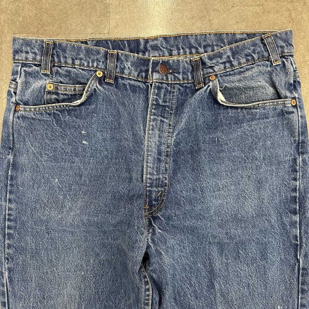 Vintage Levi’s Orange Tab Jeans 33 X 33 80s Men’s - image 5