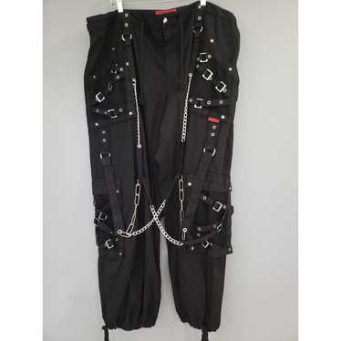 パンツ TRIPPNYC bondage cargo studs gimmick Y2K TRIPP N.Y.C. PINK STUDDED BONDAGE PANT – Posers Hollywood