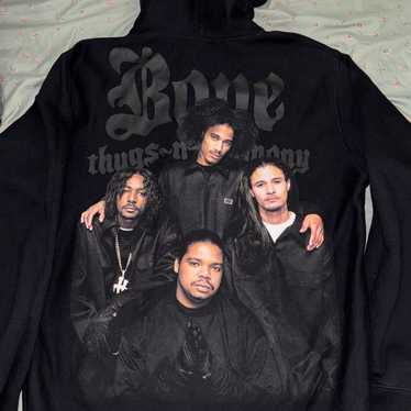 Brown/Black N Harmony Bone Thugs Varsity Jacket