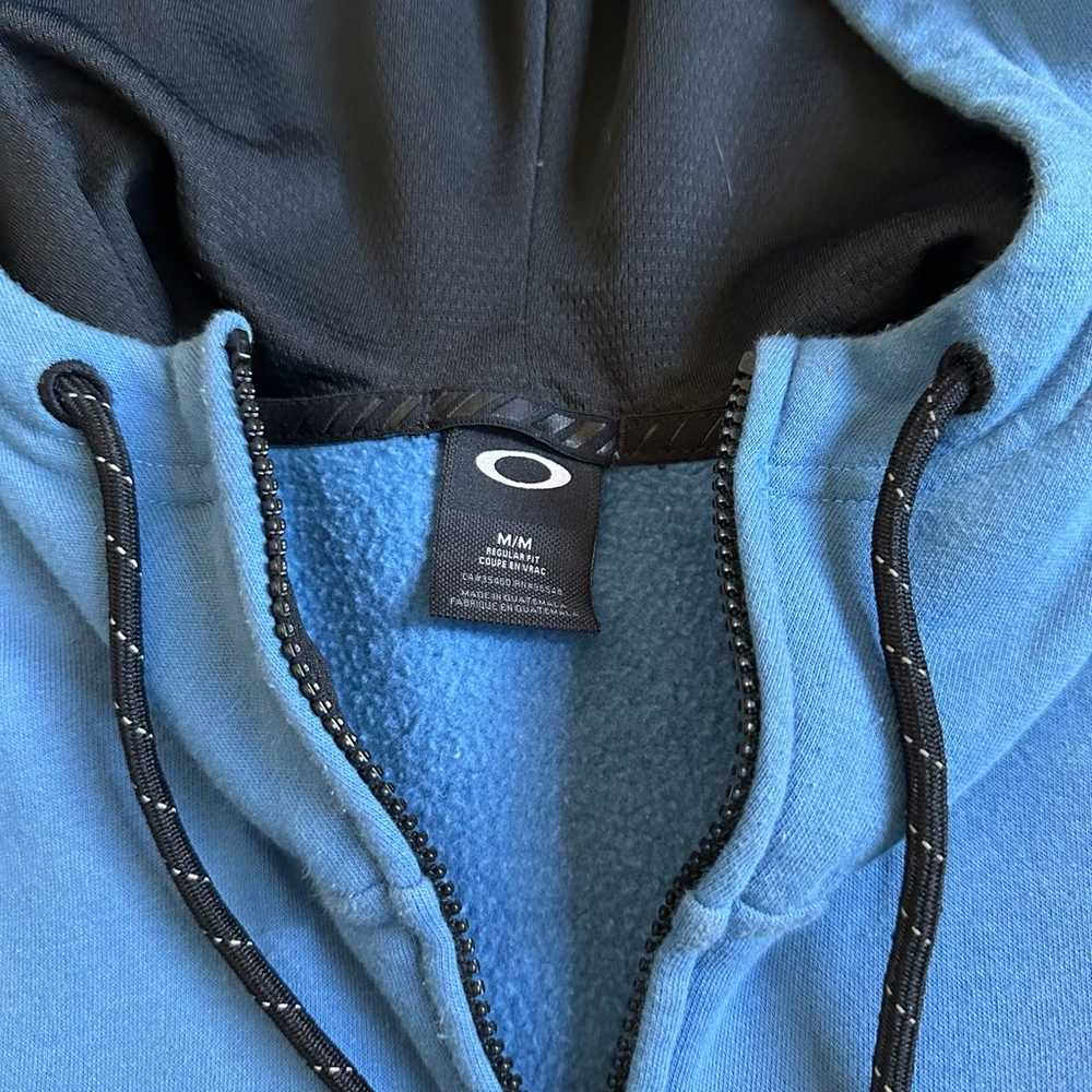 Oakley ネイビー セーター ジップアップ アンチピリング】ジップアップニット（ニット/セーター