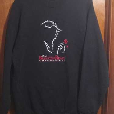 Vintage Disney Beauty and the Beast Sweatshirt - image 1