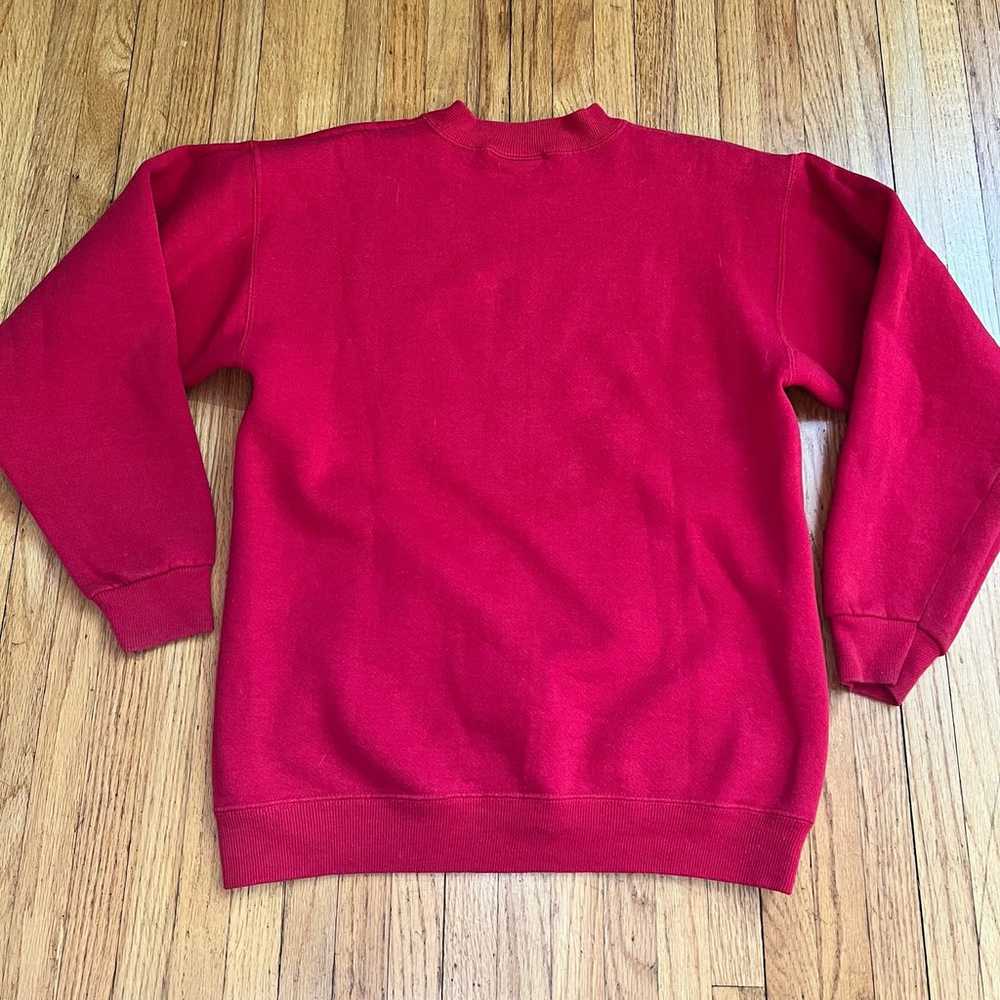 Vintage Lee Cornell University Mens Small Red Cre… - image 3