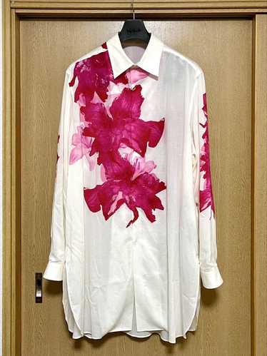 YOHJI YAMAMOTO FEMME 24ss フラワーアシンメトリーシャツ Yohji yamamoto flower silk - Gem