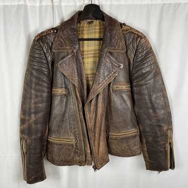 【アウトレット☆送料無料】 Vintage german leather motorcycle - Gem ジャケット・アウター
