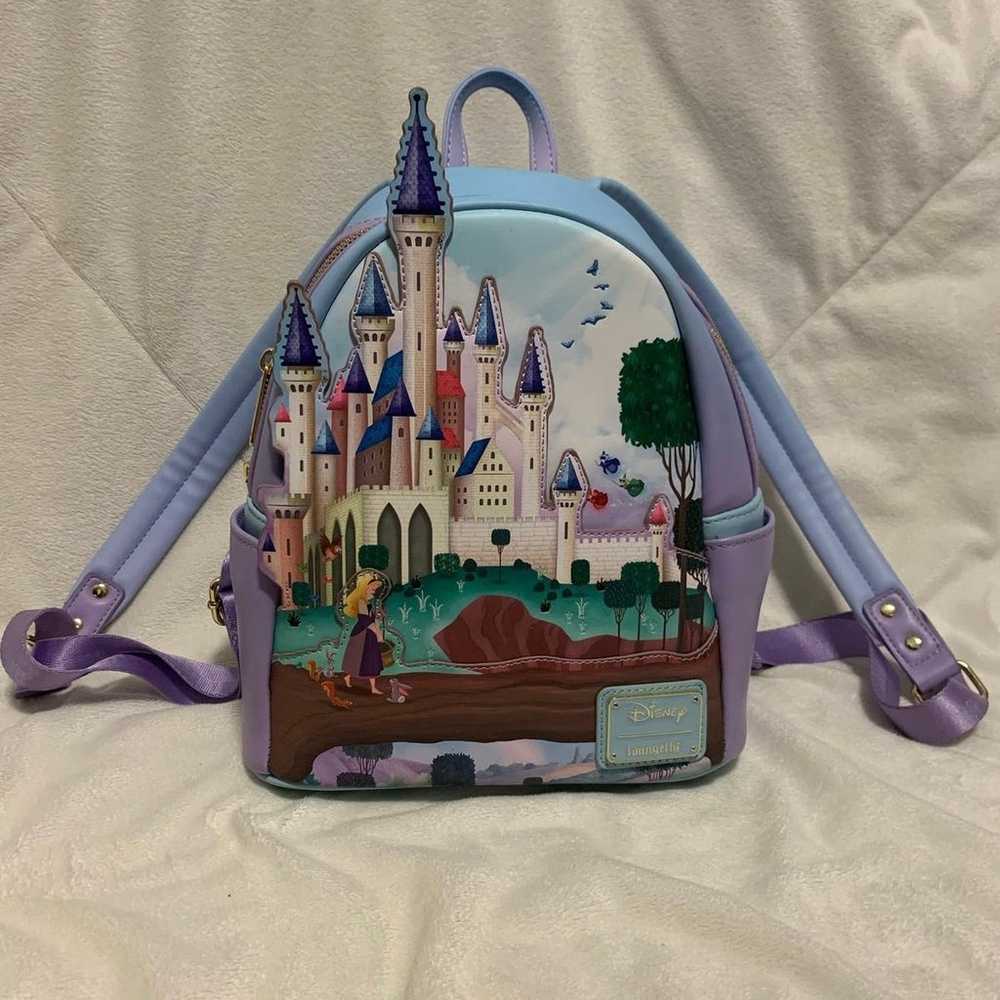 Disney Loungefly Princess Castle Series Sleeping … - image 1