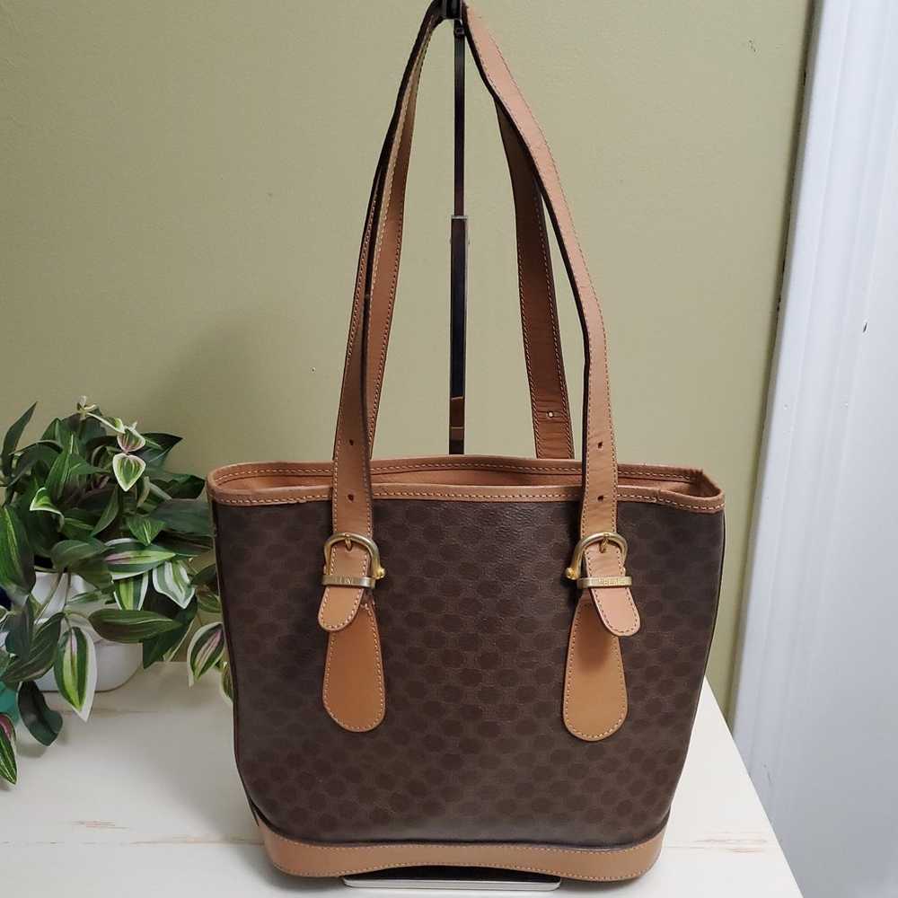 Céline | Authenticated Macadam Small Canvas and L… - image 5