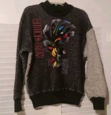 トップス old KANSAI YAMAMOTO switch collar knit Kansai Yamamoto sweater KBS amazing pattern. – Vintage Le Monde