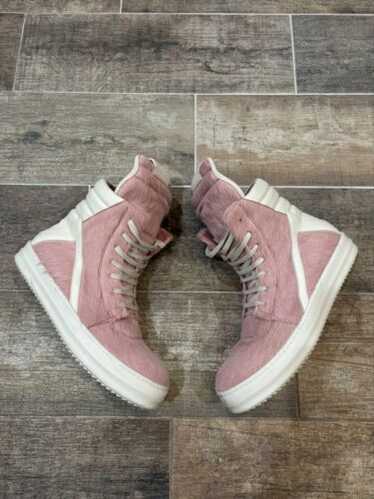 靴 Rick owens geobasket pink Rick Owens Little Kid's & Kid's Geobasket High-Top Sneakers
