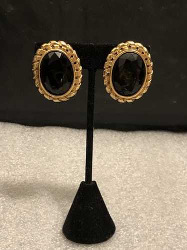 Givenchy cabochon clip earrings - Gem