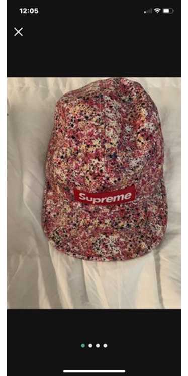 Supreme splatter camp cap - Gem