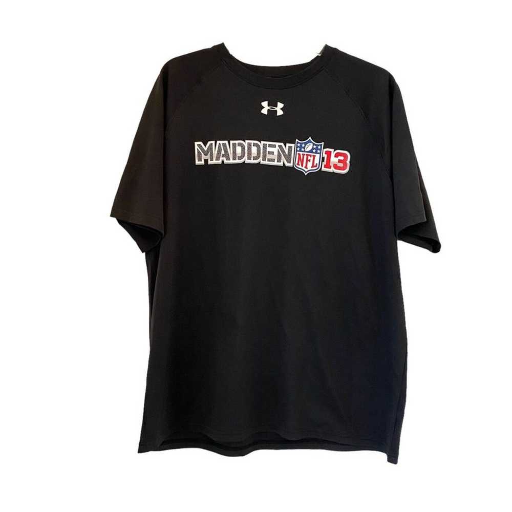 Madden 13 Shirt HTF Under Armour EA Sports NFL Bl… - image 4