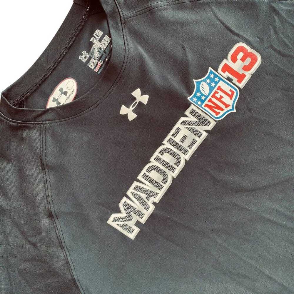 Madden 13 Shirt HTF Under Armour EA Sports NFL Bl… - image 7