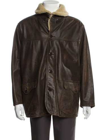 Rrl leather jacket - Gem