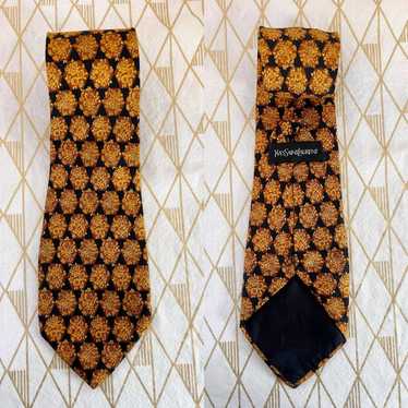 Saint laurent floral tie - Gem