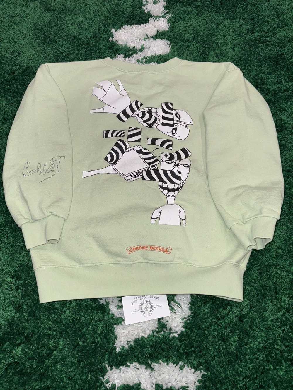 パーカー・フーディ Chrome Hearts Matty Boy Lust Crewneck Sweatshirt Chrome Hearts Matty Boy Lust Crewneck Sweatshirt Seafoam | eBay