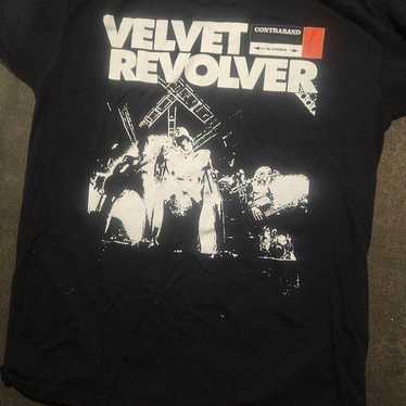 懸賞当選品 Velvet Revolver Contraband Tシャツ L VELVET REVOLVER CONTRABAND NEW BLACK T SHIRT - Best Rock T