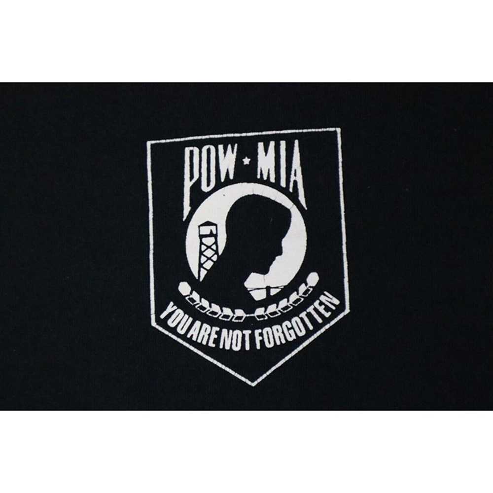 Vintage Pow Mia Shirt Adult 2XL XXL Black You Are… - image 3