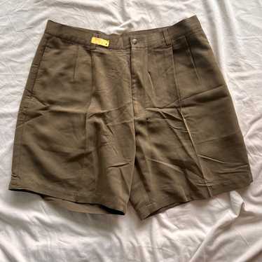 VINTAGE GREG NORMAN BROWN SHORTS