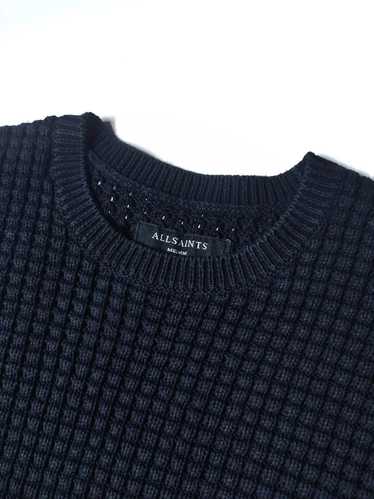 Allsaints × Streetwear Allsaints Waffle Knit Crew… - image 1