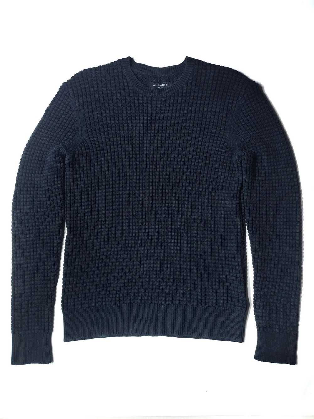 Allsaints × Streetwear Allsaints Waffle Knit Crew… - image 2