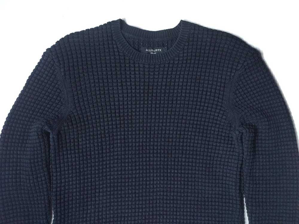 Allsaints × Streetwear Allsaints Waffle Knit Crew… - image 3