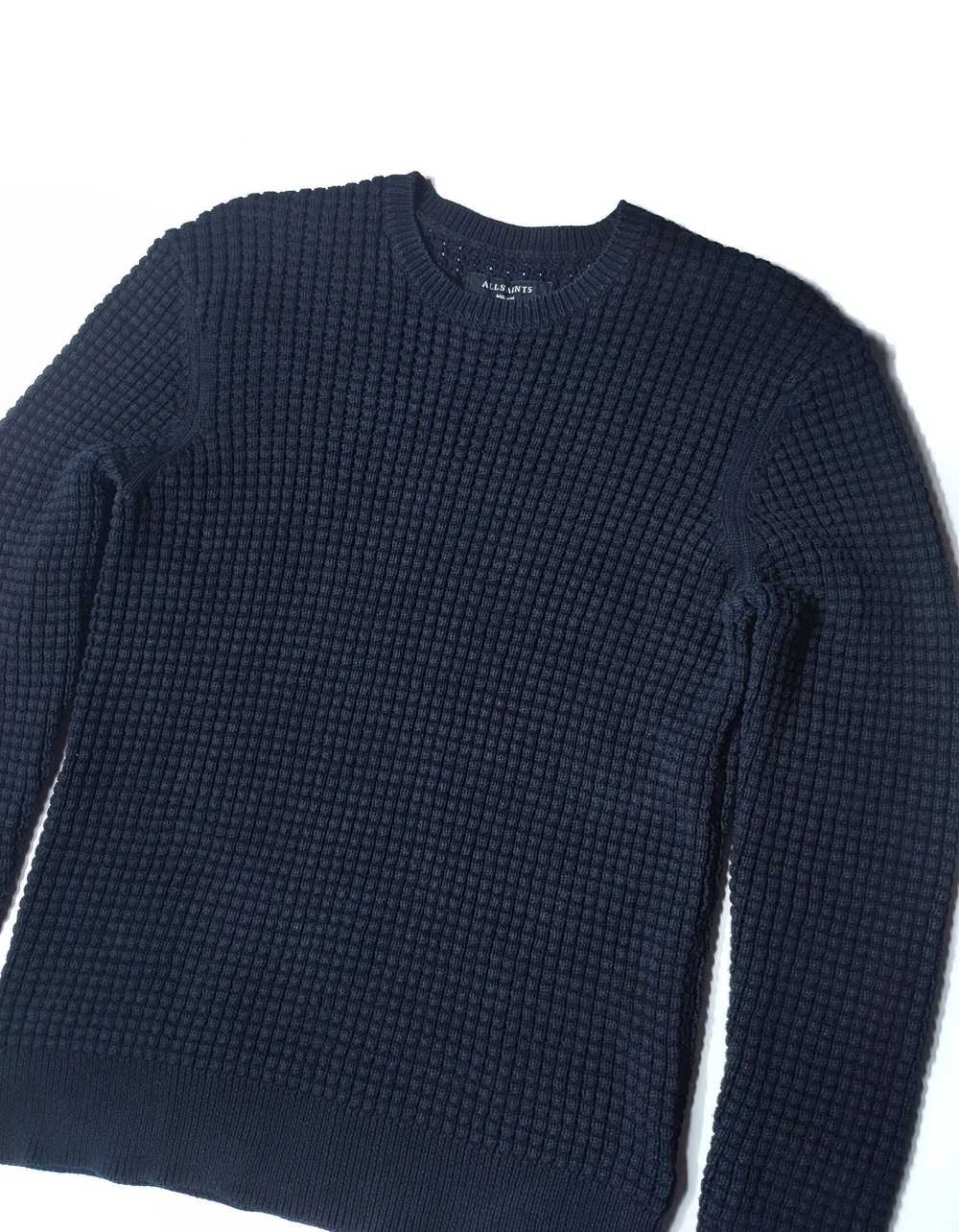 Allsaints × Streetwear Allsaints Waffle Knit Crew… - image 5