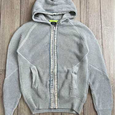 Mens diesel hoodie zip - Gem