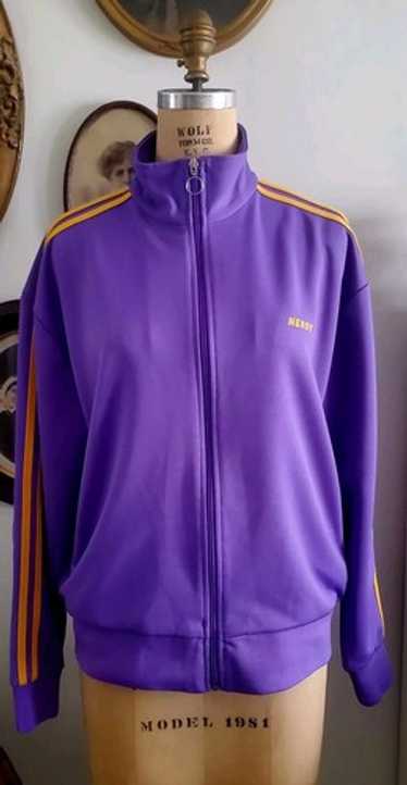 ジャージ NERDY Embroidered Logo NY Track Top Purple NERDY | 널디 Nerdy Taping Logo Tracktop Purple Jersey S