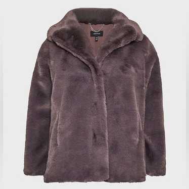 【Karen Millen】ウール混 フェイクファーカラー テイラーコート Karen Millen】ウール混 フェイクファーカラー テイラーコート