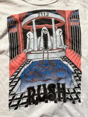 Designer RUSH Preowned Medium Band T-shirt