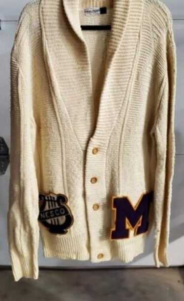 Vintage varsity letter cardigan - Gem