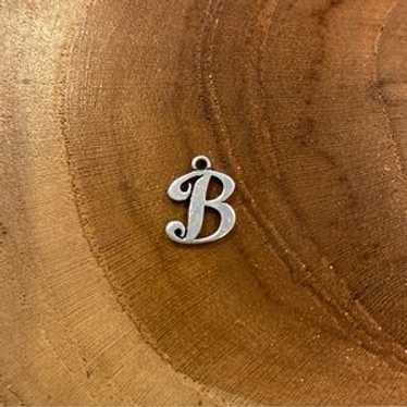 James Avery Script Initial “B” Charm, Sterling Si… - image 1