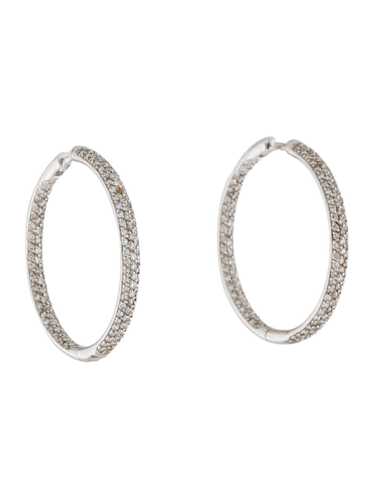 Earrings 18K White Gold - image 1