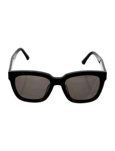 Gentle Monster Square Sunglasses Black Acetate Ti… - image 1