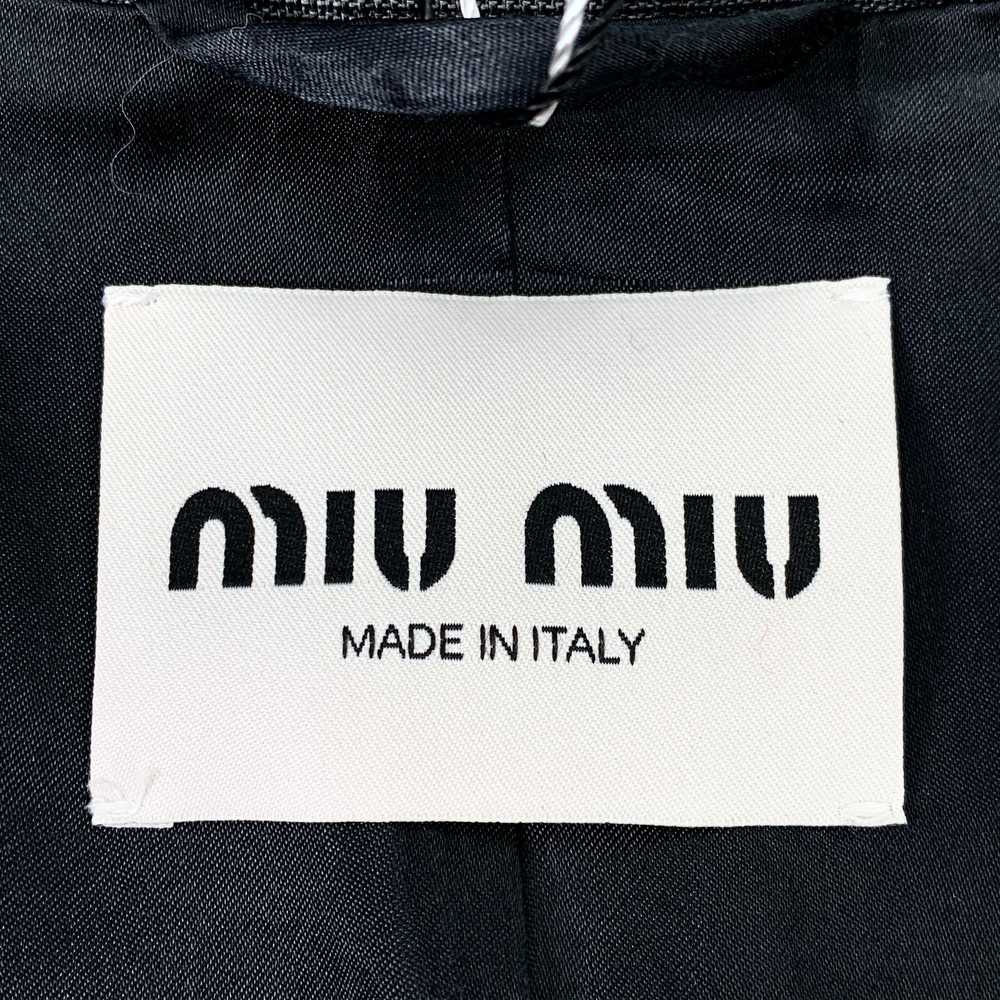 Miu Miu Miu Miu Womens Tailored Gray Blazer Jacke… - image 7
