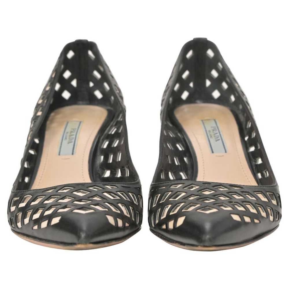 Prada Leather heels - image 2