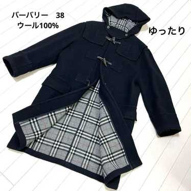 BURBERRY BLUE LABEL ブラック ダッフルコート BURBERRY BLUE LABEL ダッフルコート - メルカリ