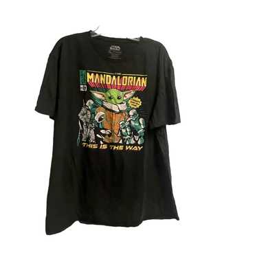 Star Wars The Mandalorian T-Shirt Sz 2XL - image 1