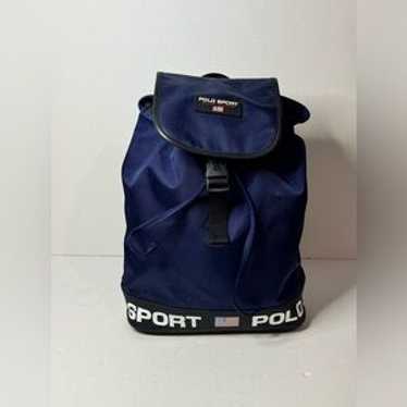 Vintage POLO SPORT ネイビー バックパック 中古・古着通販】POLO SPORT (ポロスポーツ) リュック ネイビー