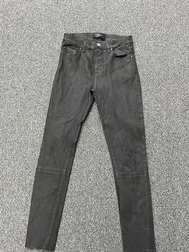 I♡A 見本 Amiri jeans mx1 leather - Gem