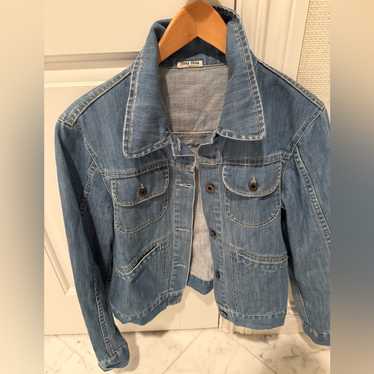 Miu miu denim jacket - Gem