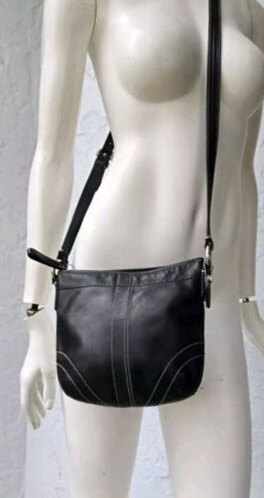 バッグ Vintage Coach Soho Small Satchel Leather COACH Vintage SOHO Satchel Buckle Flap Cowhide Leather Bag