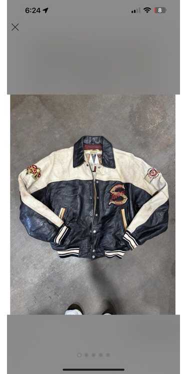 Avirex varsity jacket leather - Gem
