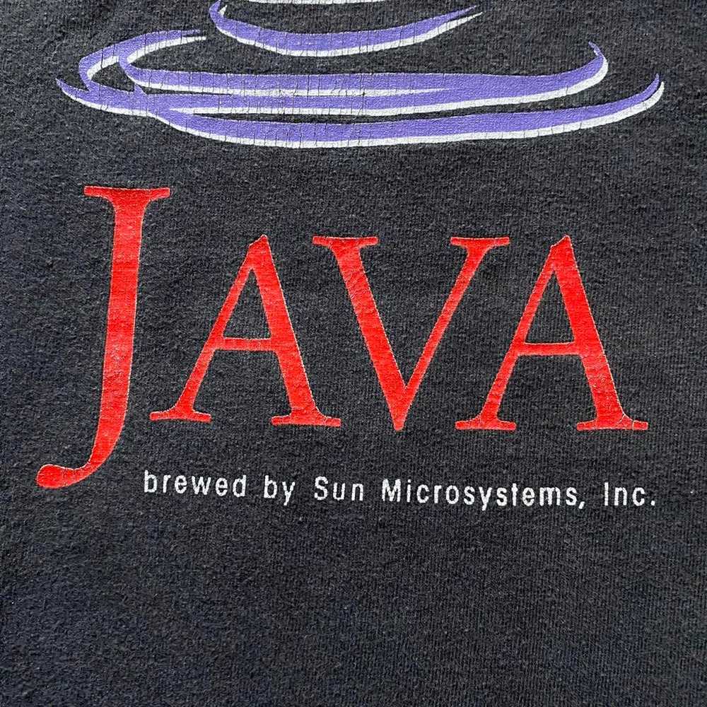 Sun Microsystems Java Tee XL Java Logo T-shirt - image 4
