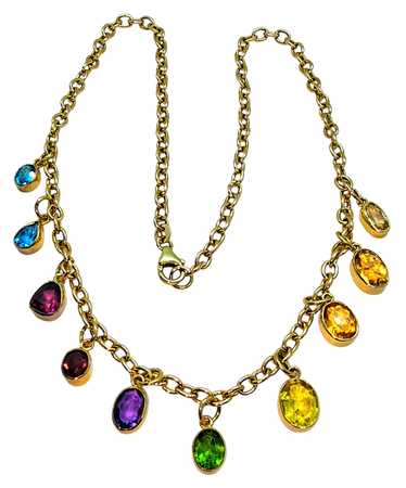 Product Details Bespoke 9ct Gold Harlequin Necklac